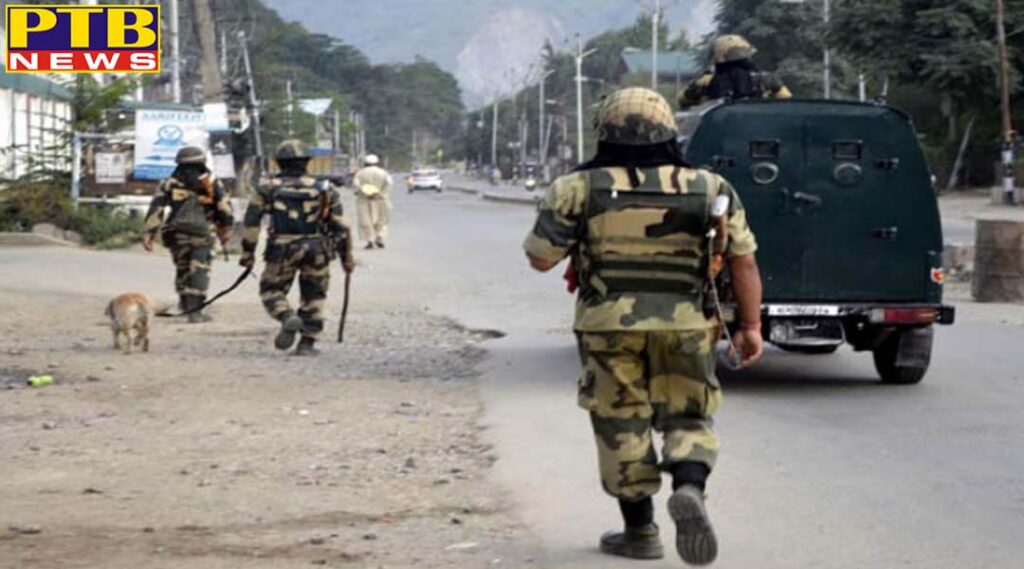 jammu and kashmir explosion in landmines near loc 4 army personnel including lieutenants injured