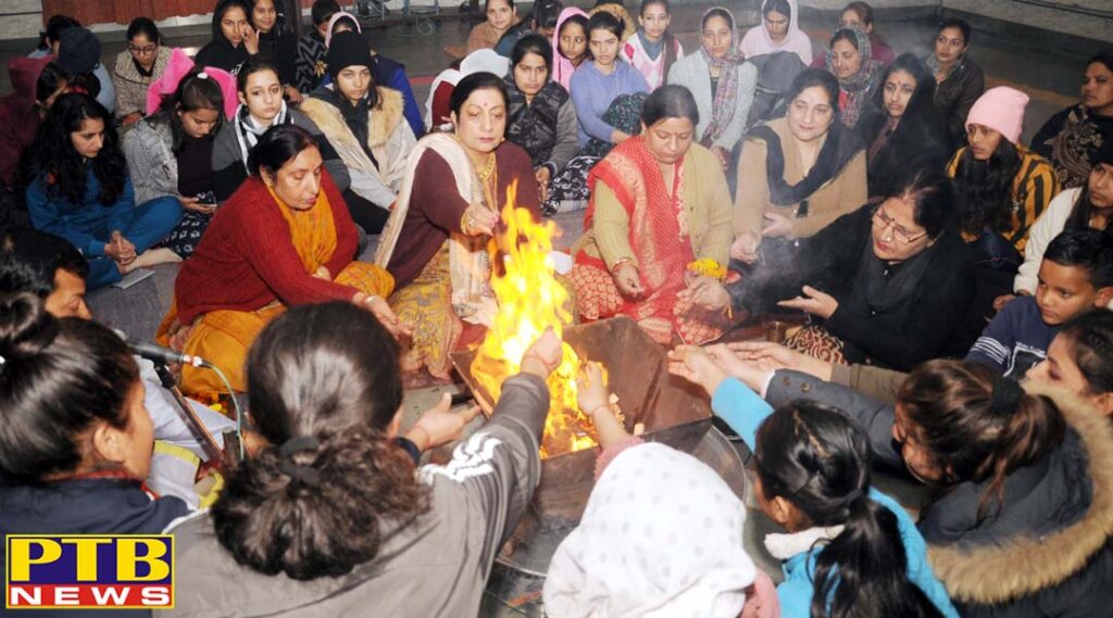 KMV Hostel Commences New Year & New Semester with a Havan on the Auspicious Occasion of Makar Sakranti PTB Big Breaking News