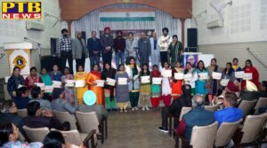 Meer Chand Polytechnic College Jalandhar CDTP department distributed certificates