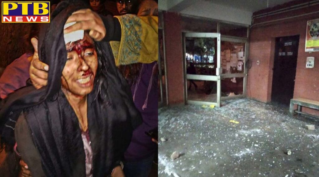 delhi police registers fir on JNU violence crime branch will investigate