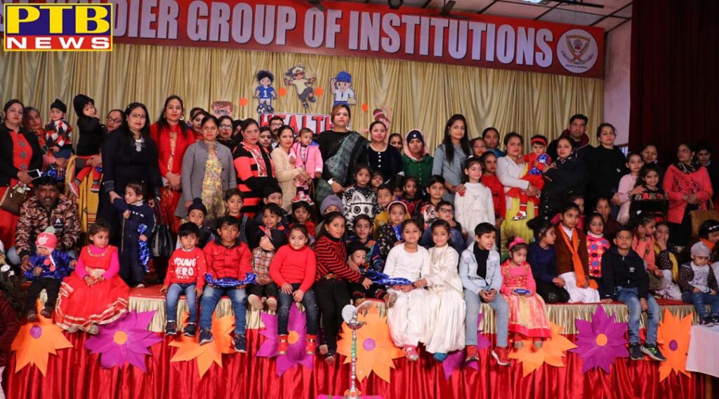 Mothers with children participated in St. Soldier's Baby Show
