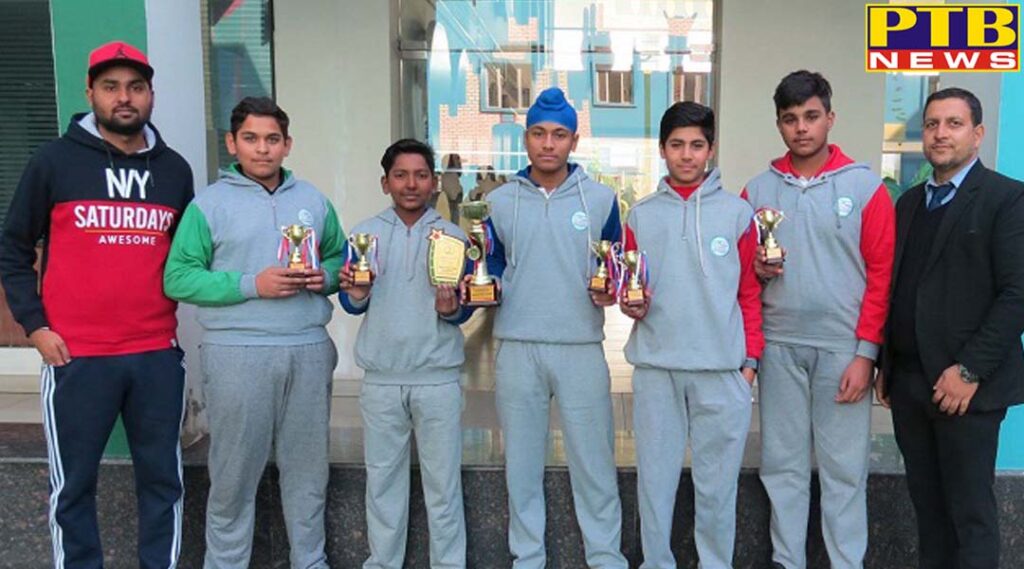 Students of Harbhajan Singh Institute of Cricket Academy secured first place in Cricket Tournament at Ivy World School PTB Big Breaking News
