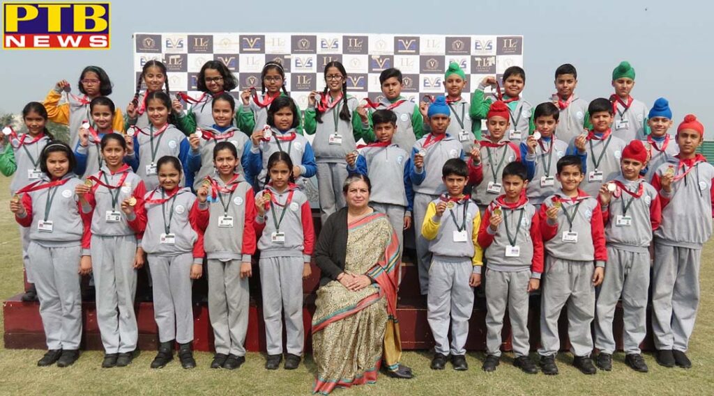 Ivy World School Jalandhar students perform brilliantly at Inter House Athletic Meet