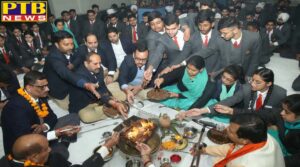 Innocent Hearts conducted Hawan Ceremony to bless the students for Upcoming Board Exams
