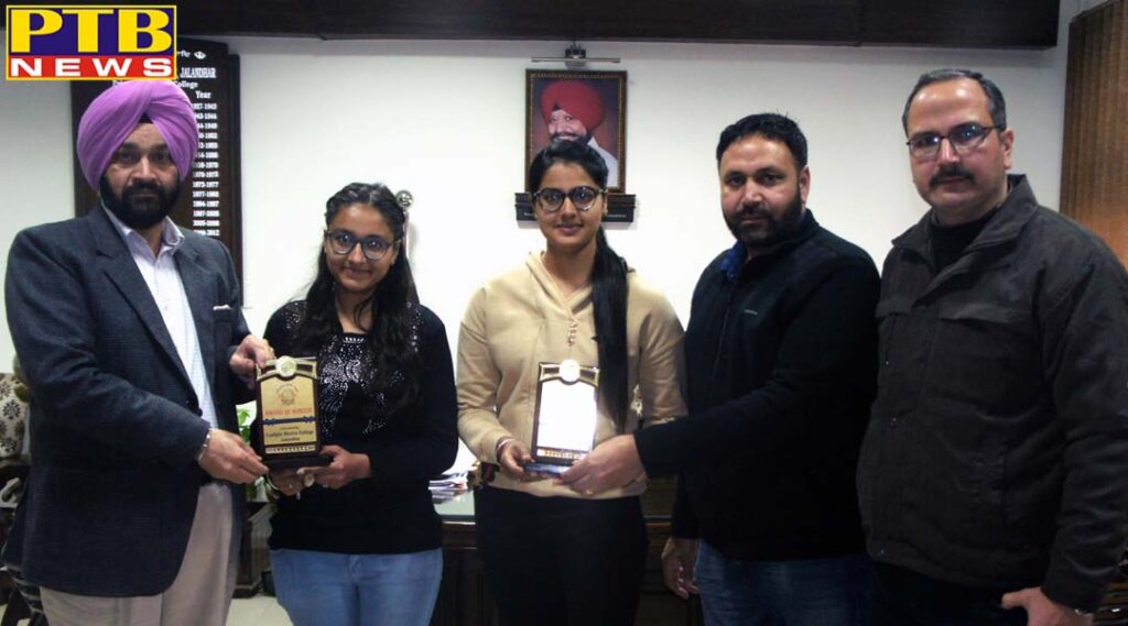 Students of Lailpur Khalsa College passed the CA examination Jalandhar