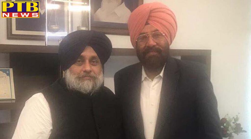 Sajjan Singh Cheema held a special meeting with Sukhbir Badal in connection with the rally of Shiromani Akali Dal on March 18