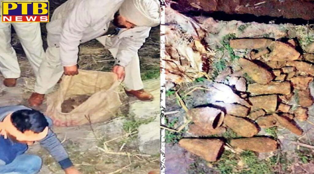 20 bombs found during digging of plot in village gill of ludhiana people