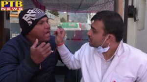 Orthonova hospital doctors set up a free dental camp Jalandhar Many people took advantage
