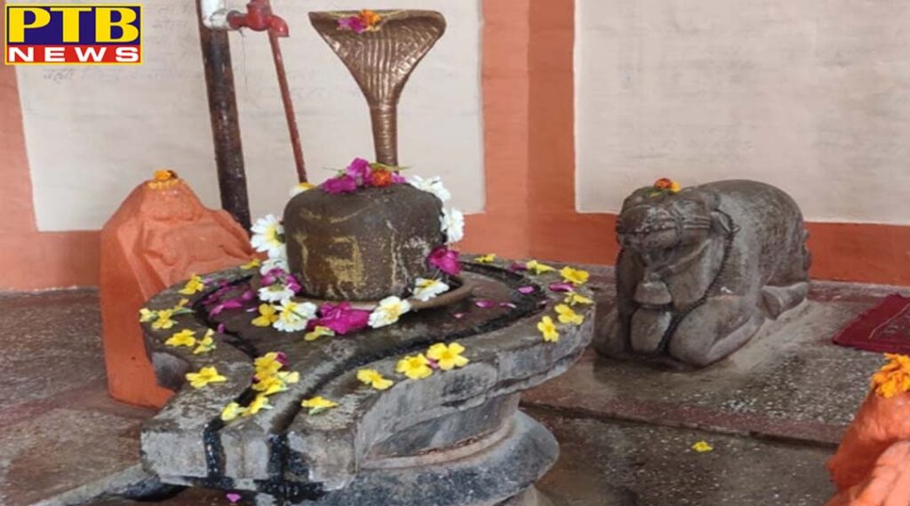 maha shivaratri 2020 devotees pray for vow by turning the shivling in this temple MP