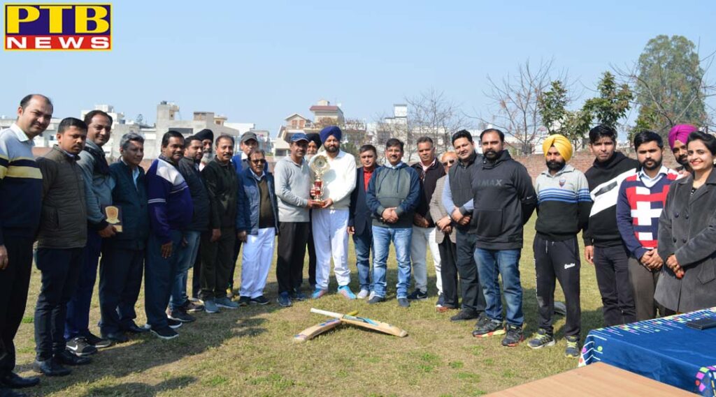 Sadbhavana cricket match held at Mehr Chand Polytechnic College Jalandhar for drug awareness