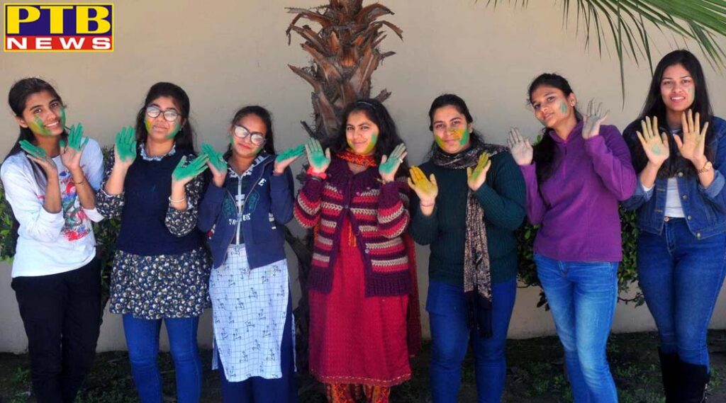 Innocent hearts college of educations celebrated holi festival jalandhar