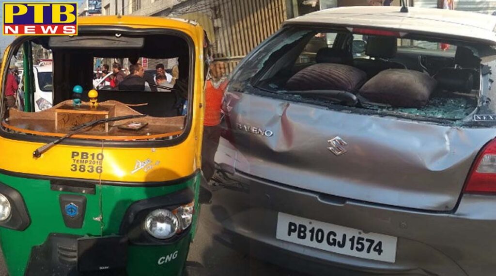big accident 10 Student Injured as Road Accident Today In Punjab Ludhiana