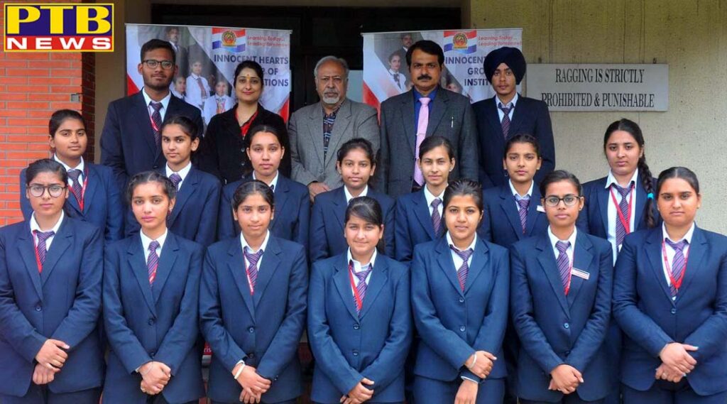 Commendable performance by Management deptt. of Innocent Hearts in University Exams