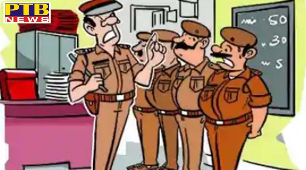 Punjab Police ASI Gulzar Singh dismissed by DGP Dinkar Gupta Punjab Hoshiarpur