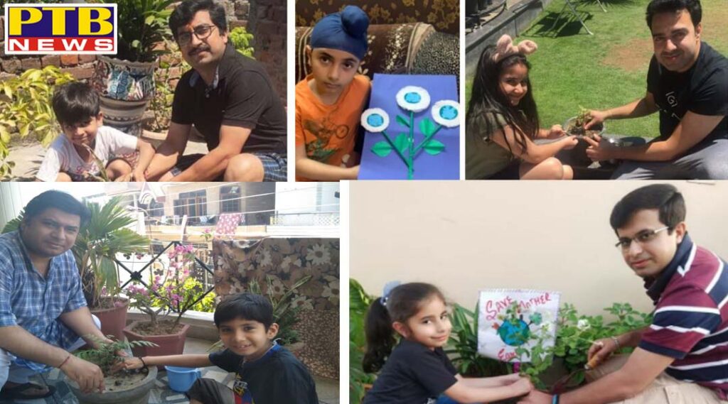 Innocent Hearts School organized online activities in 'Save Mother Earth Week