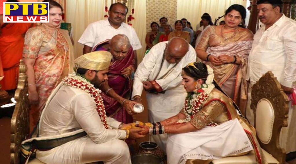 coronavirus lockdown karnataka former cm hd kumaraswamy son nikhil marriage india