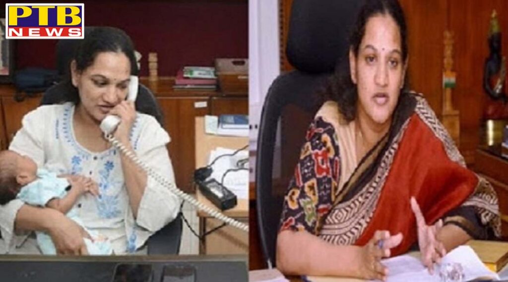 corona ias officer joins 22 day old child cancels maternity leave Visakhapatnam
