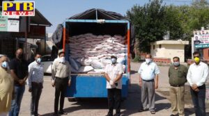 Jain brotherhood distributed 600 bags of flour and 550 kg of pulses to the hungry