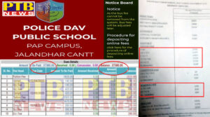 Looting from parents of Jalandhar schools continues in Lokdown Punjab Education Minister Vijay Inder Singla is not accepting the guidelines Police DAV Public School British Olivia Rama Mandi CJS Public School Verka Milk Plant New st Soldier School Ravidas Chowk