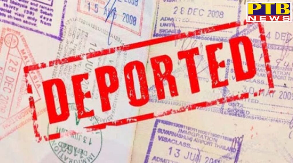 167 people caught in illegal immigration in america reached amritsar airport Punjab