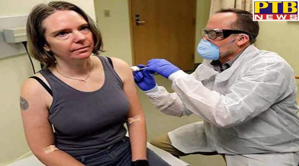 first coronavirus vaccine tested safe stimulate immune response America