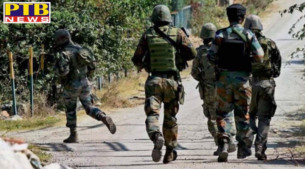 terrorist attack on a team of security forces in pulwama one soldier martyred two injured jammu kashmir PTB Big Breaking News
