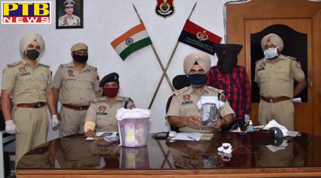 Jalandhar Police arrested one with illegal weapon and narcotics