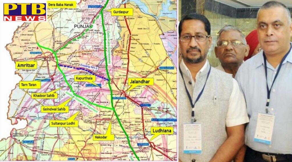 Union Road Transport Minister Nitin Gadkari stamped on Delhi-Amritsar-Katra Expressway At the behest of former minister Anil Joshi