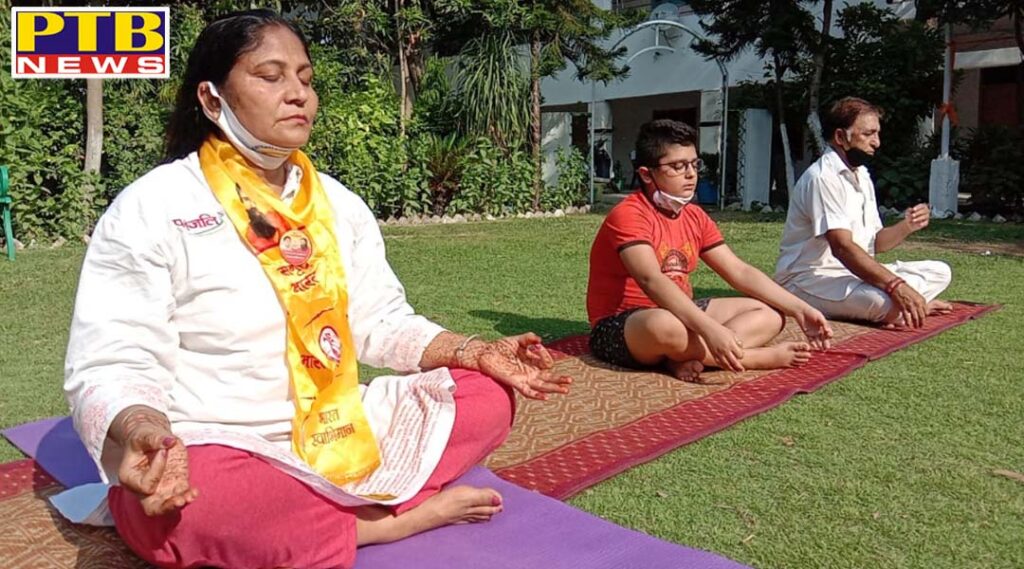 Today, the Ministry of AYUSH called for online Yoga Training Camps in Kapurthala District in connection with International Yoga Day