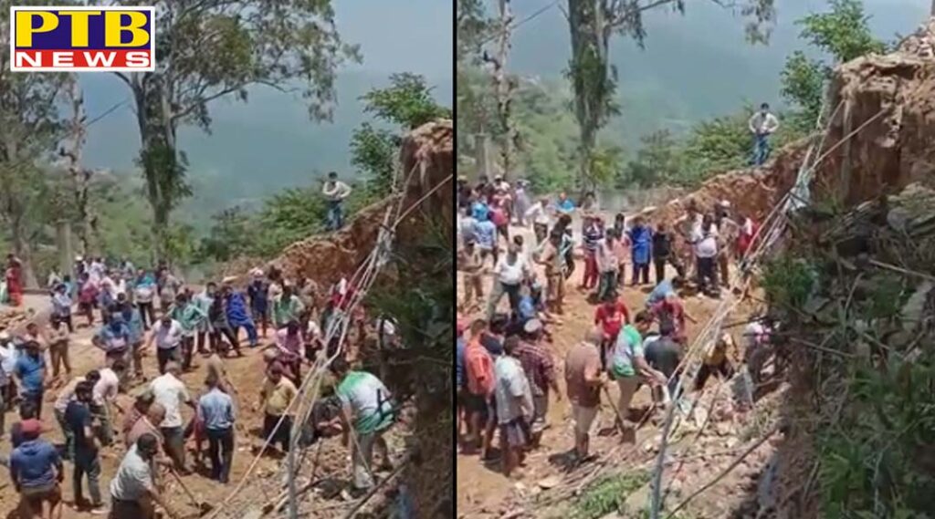 2 laborers buried under debris in kandaghat of solan distt in himachal