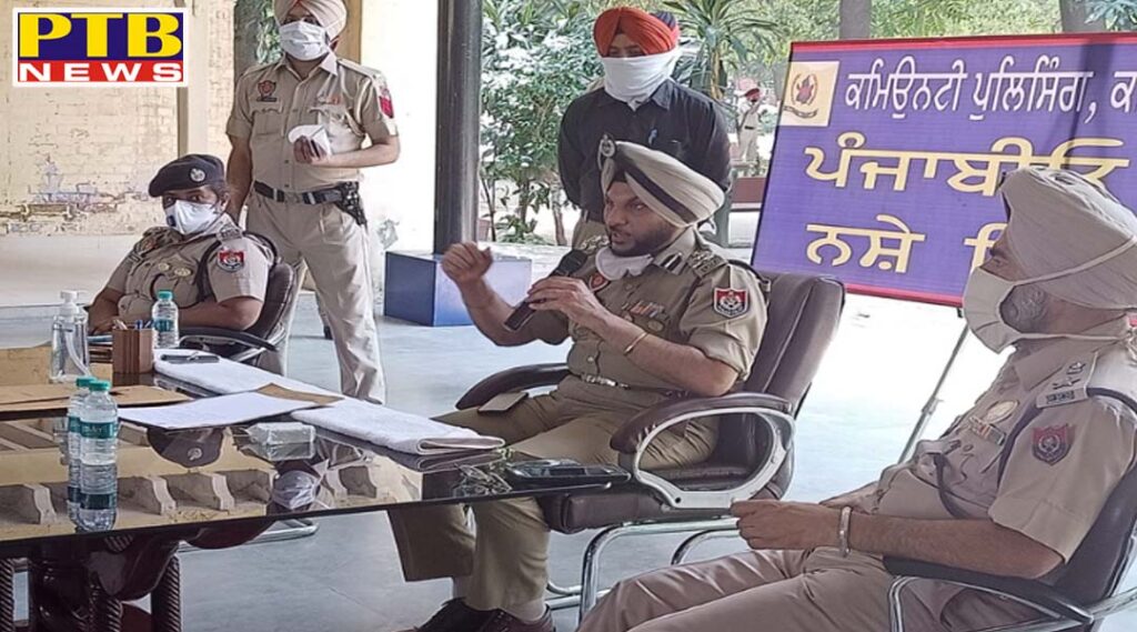 jalandhar city police officers should take strict action in the containment and micro containment zone says jalandhar police commissioner Gurpreet singh Bhullar