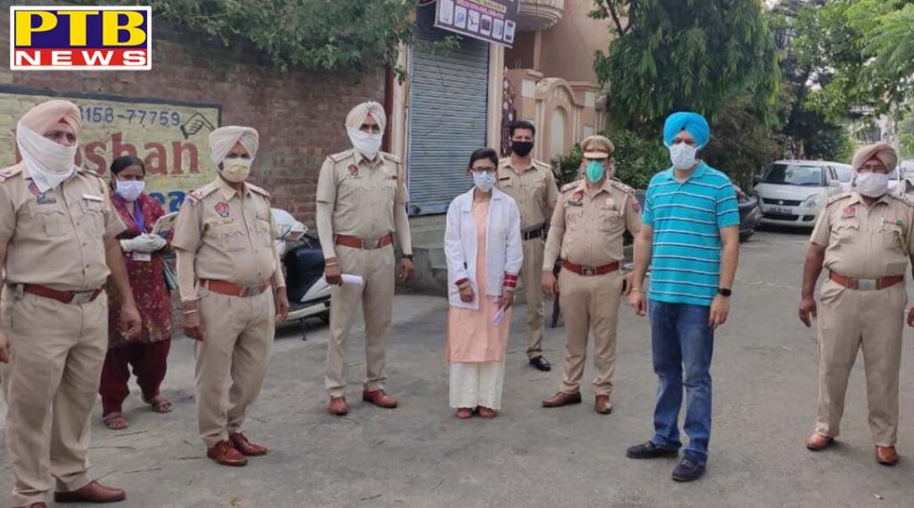 dcorders sealing of four localities to contain covid-19 pandemic Jalandhar DC ghanshyam thori