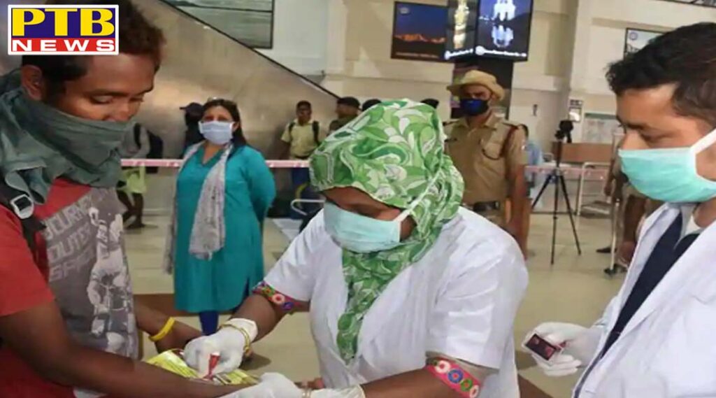Corona infected again today in Jalandhar 8 new corona positive cases surfaced in Tanda Punjab