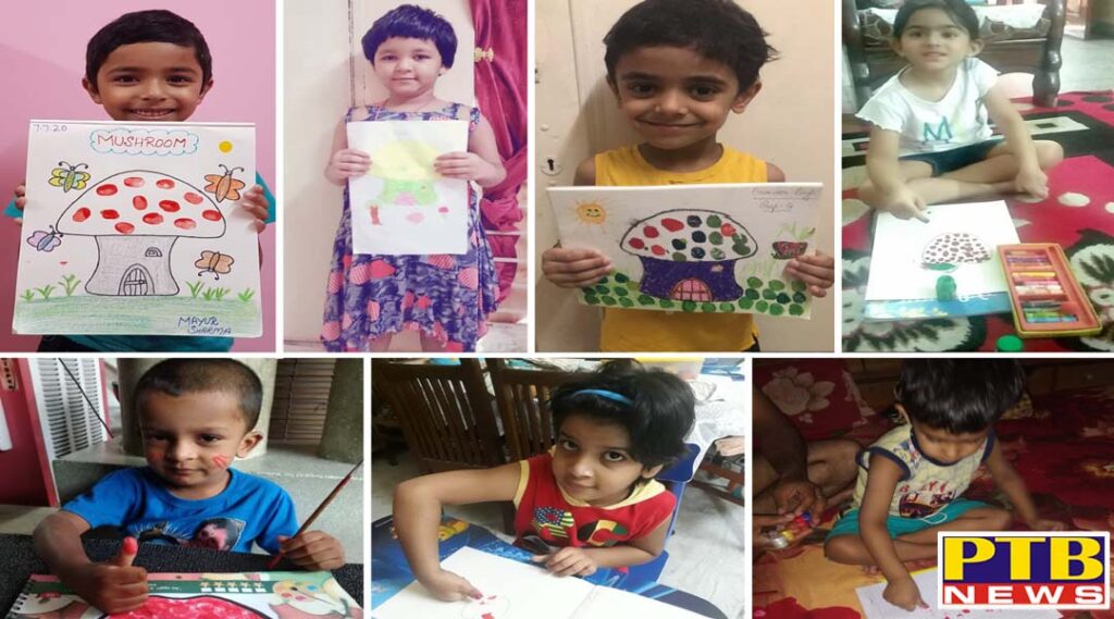 Online Tiny Printing done to Tiny-Tots in Dips U.E. Jalandhar
