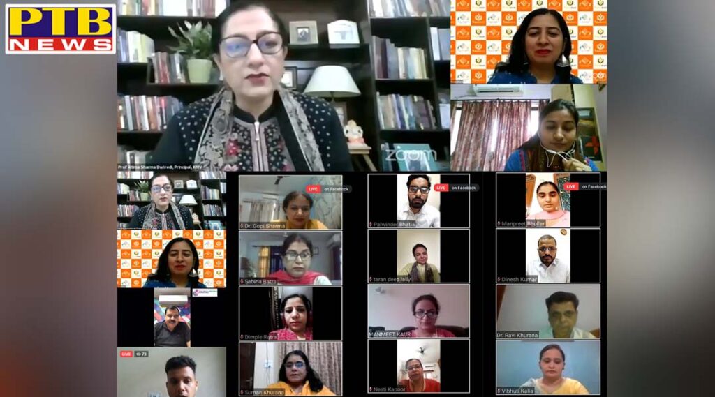 KMV Organises a Webinar to Celebrate World Youth Skills Day Gets Major Appreciation for its Contribution to the Skill Development