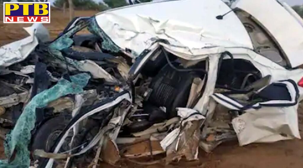 6 people died in road accident at rajasthan fatehabad haryana