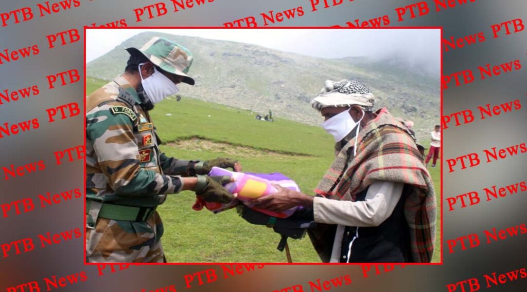 Indian Army is doing tremendous work for the migrant Gurjar and Bakarwal families living at an altitude of 13000 feet above sea level in Pir Panjal
