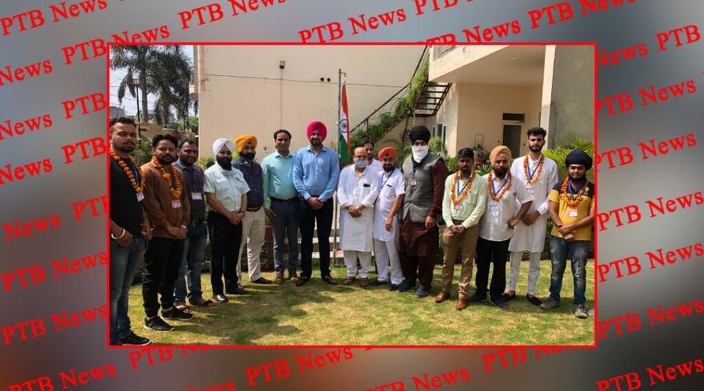 District head of All India Anti Corruption Anti Crime Cell handed over new appointment letters jalandhar