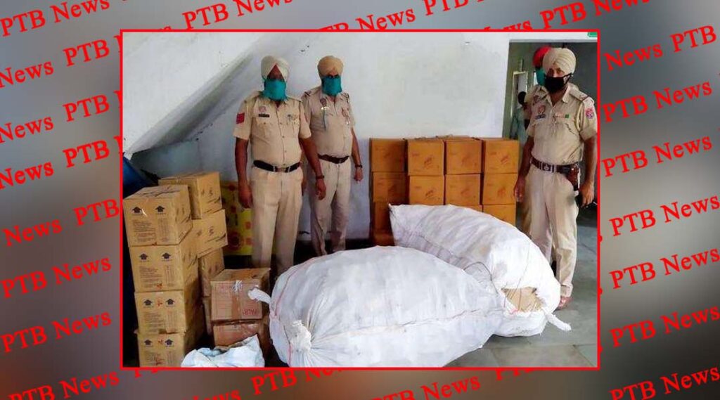 jalandhar police arrests trader making fake harpic and lizol sanitary cleaner