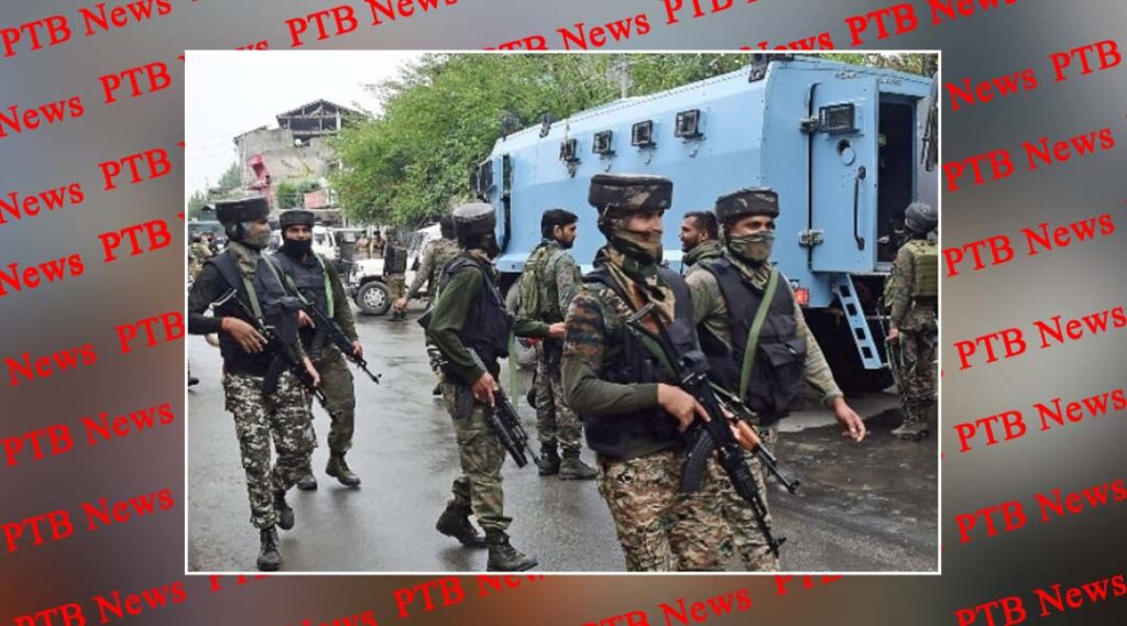 Terrorists killed in an encounter with security forces in Shopian Jammu and Kashmir