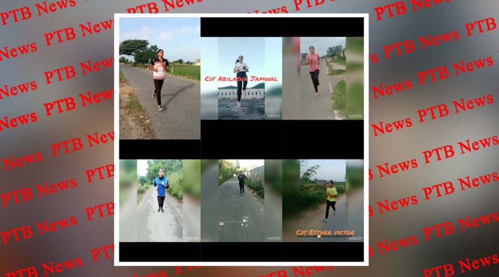 NSS, NCC and Sports department of HMV participated in “Fit India Freedom Run” campaign