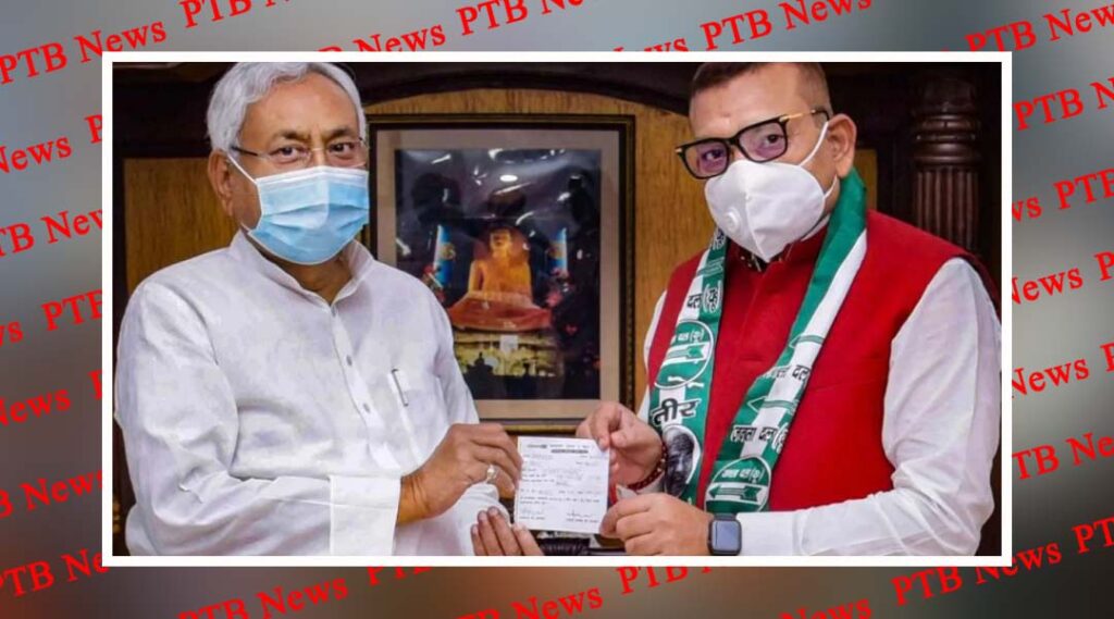 bihar assembly elections fomer dgp gupteshwar pandey joins jdu nitish kumar bihar