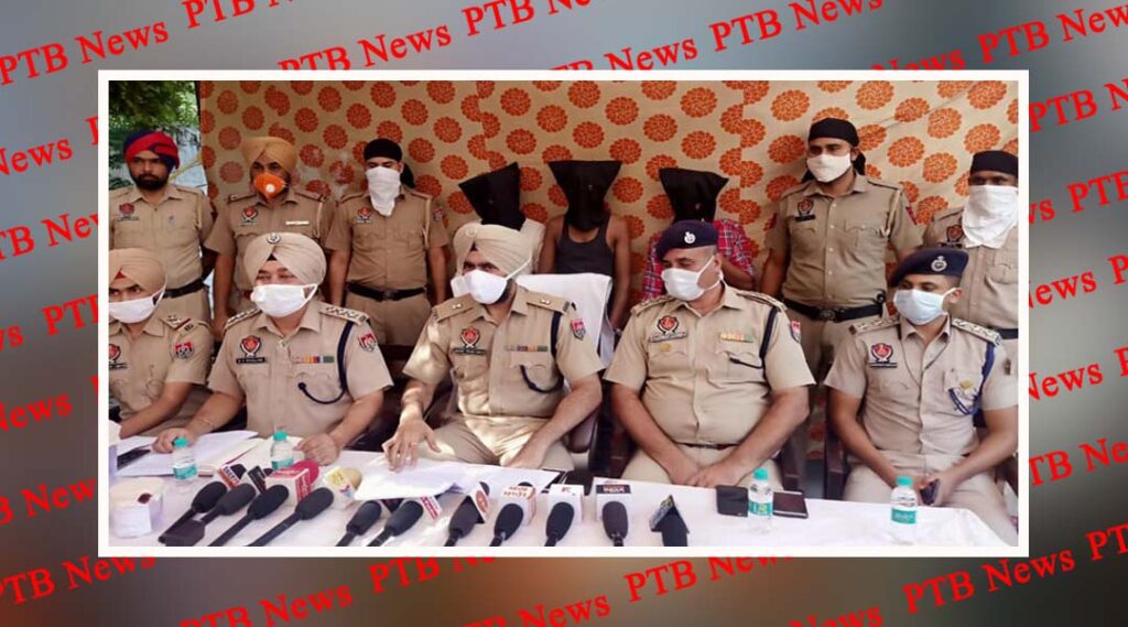 Punjab Police got a big success Police arrested an accused who robbed goldsmith on the basis of weapons in 24 hours Moga Punjab