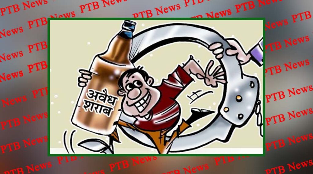 raid at 15 places against illegal liquor 12 accused arrested