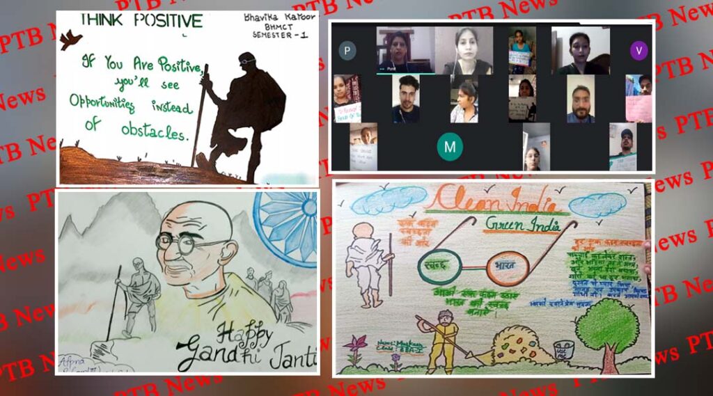 Innocent Hearts organized Virtual Non Violence Week on the eve of Gandhi Jayanti