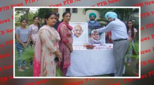 The birthday of Mahatma Gandhi and Lal Bahadur Shashtari ji were jointly celebrated in Lyallpur Khalsa College Jalandhar