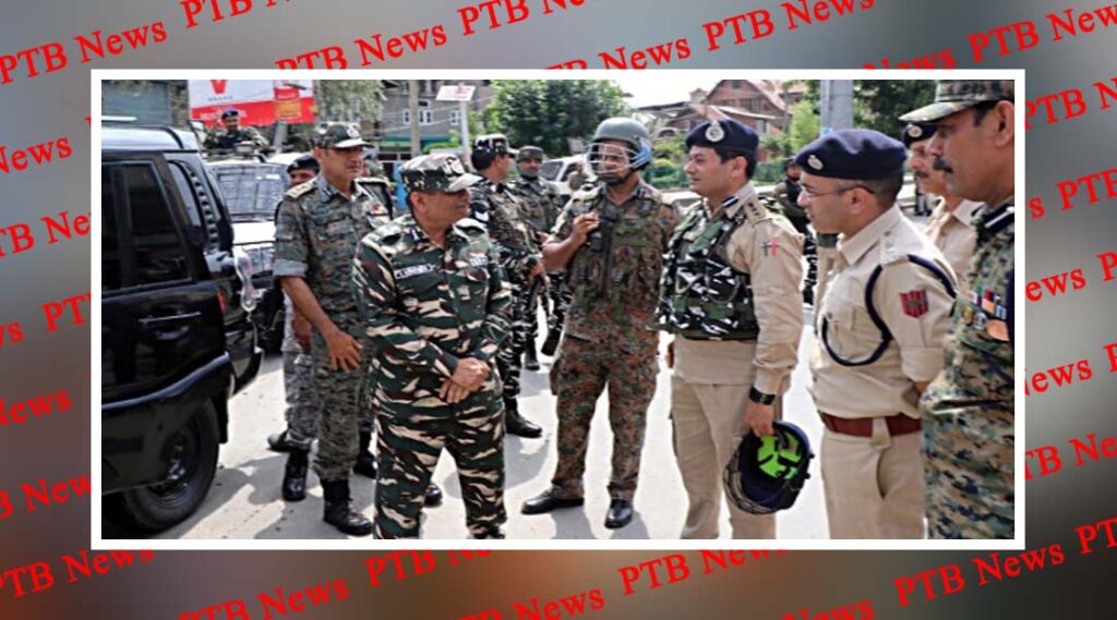 Jammu Kashmir terrorists fired upon road opening party of CRPF at Pampore baypass