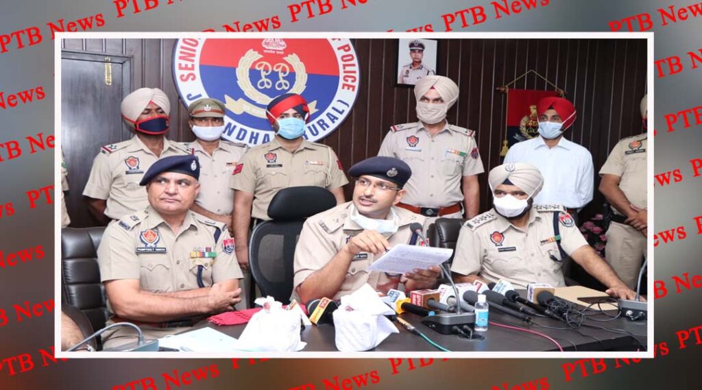 Jalandhar Country Police got big success in two separate cases SSP Sandeep Garg Jalandhar Rural PTB Big Breaking News