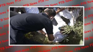 Police niece sticks on Rahul Gandhi and Priyanka Gandhi's convoy Rahul Gandhi falls on the ground Many Congress workers were injured Uttar Pradesh Hathras