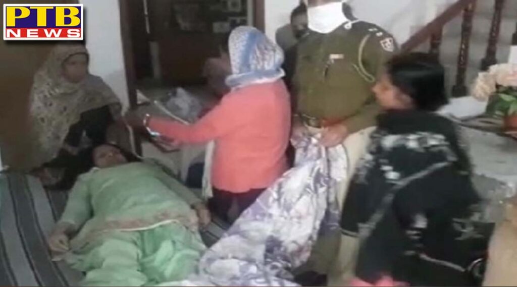 wife of retired inspector of Punjab police commits suicide by calling live with son Spread sensation Jalandhar